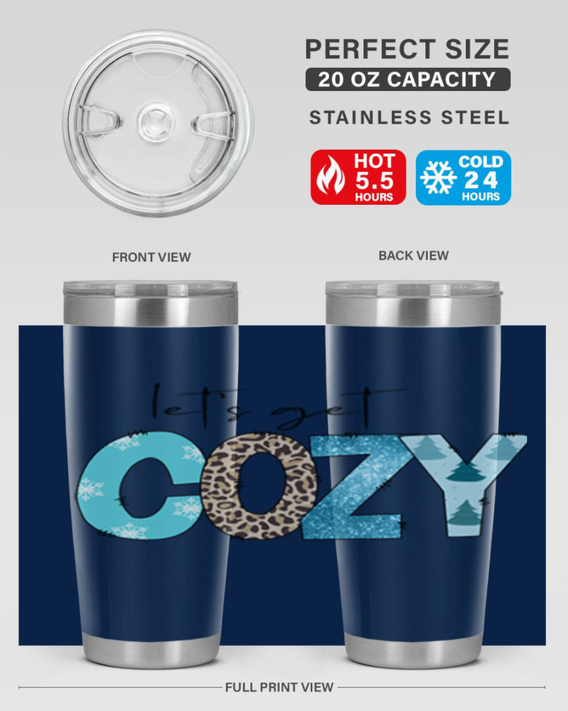 Let s cozy 295#- winter- Tumbler