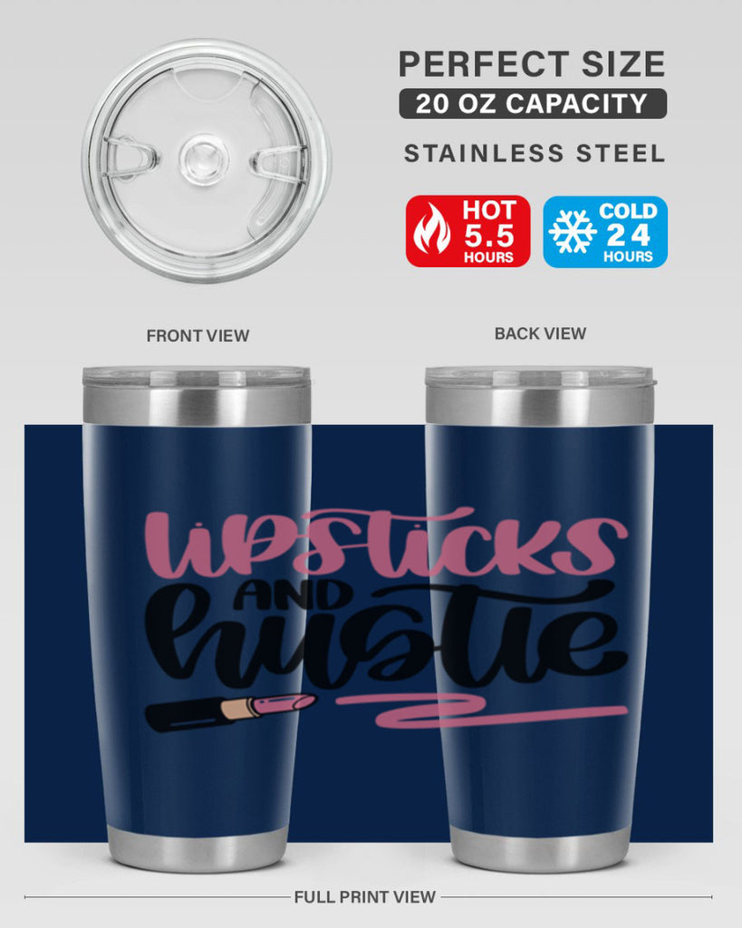 Lipstick And Hustie Style 59#- make up- Tumbler
