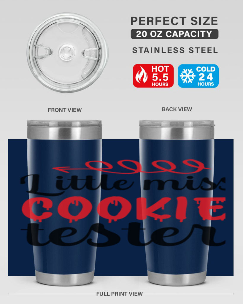 Little miss cookie tester 305#- winter- Tumbler