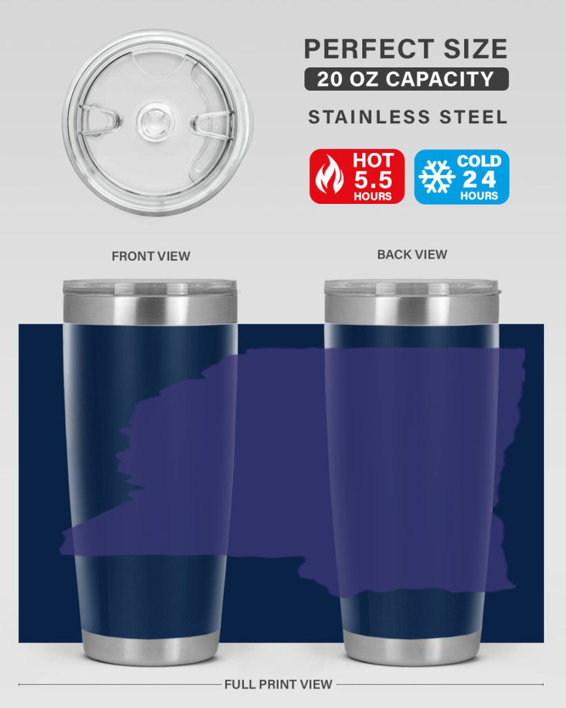 Mississippi 27#- stateflags- Tumbler