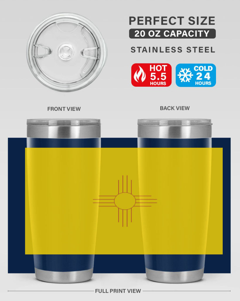 New Mexico 21#- Us Flags- Tumbler