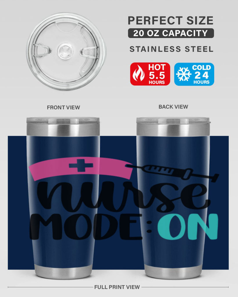 Nurse Mode ON Style Style 102#- nurse- tumbler
