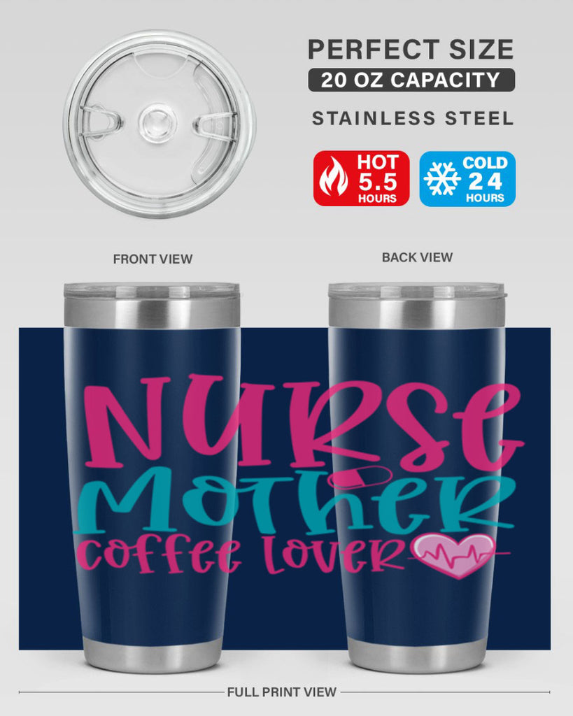 Nurse Mother Coffee Lover Style Style 99#- nurse- tumbler