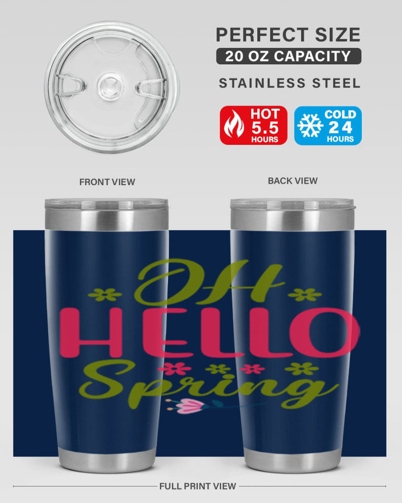 Oh Hello Spring 360#- spring- Tumbler
