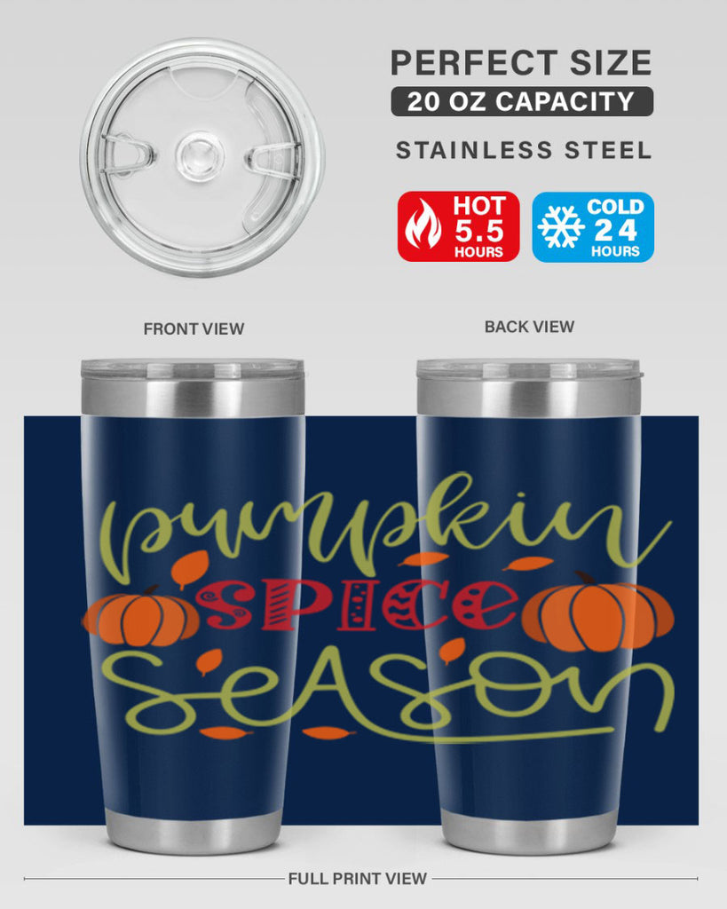 Pumpkin Spice Season 558#- fall- Tumbler