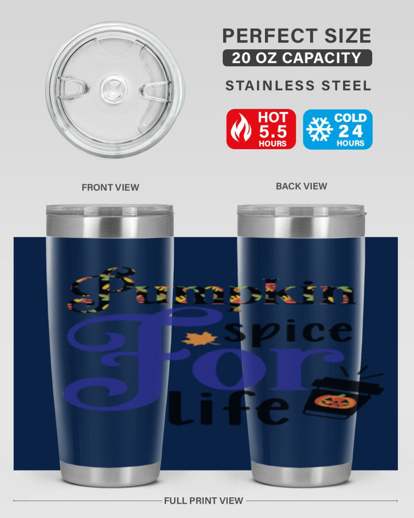 Pumpkinspiceforlife 566#- fall- Tumbler