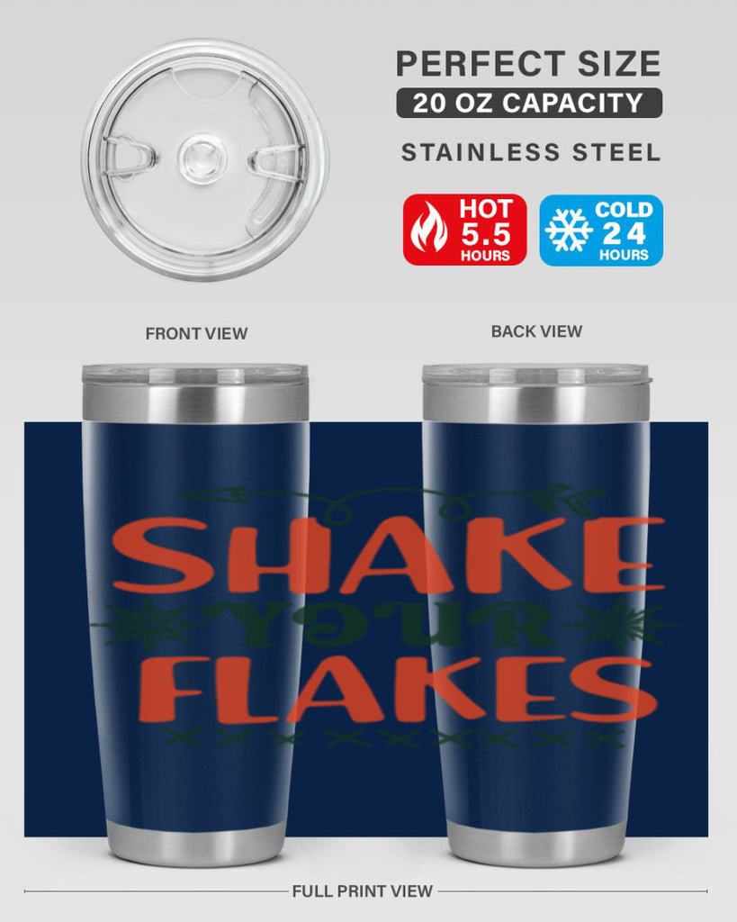Shake Your Flakes 360#- winter- Tumbler
