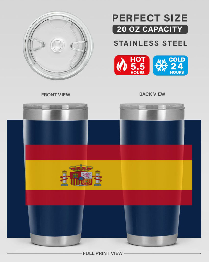 Spain 33#- world flags- Tumbler