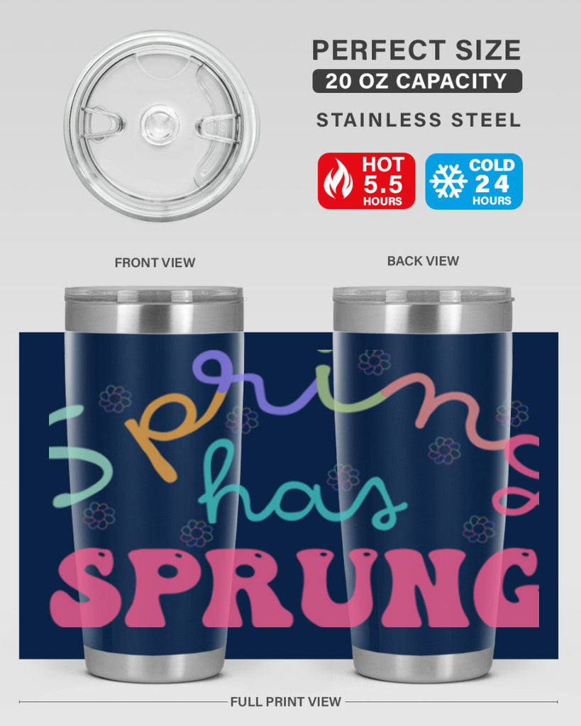Spring has sprung436#- spring- Tumbler