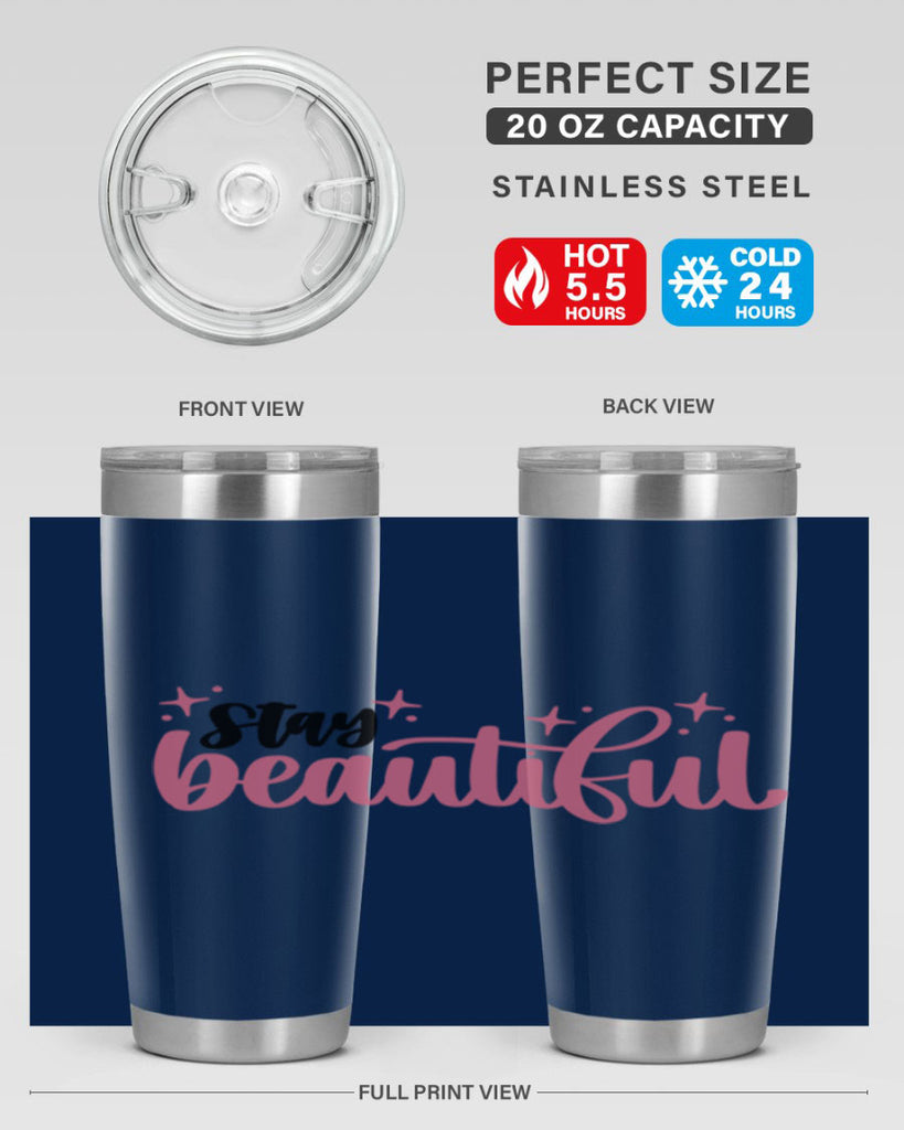 Stay Beautiful Style 18#- make up- Tumbler