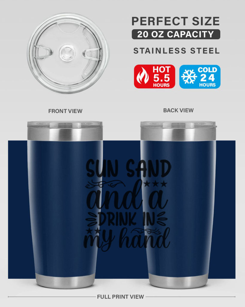 Sunsandandadrink 482#- zodiac- Tumbler