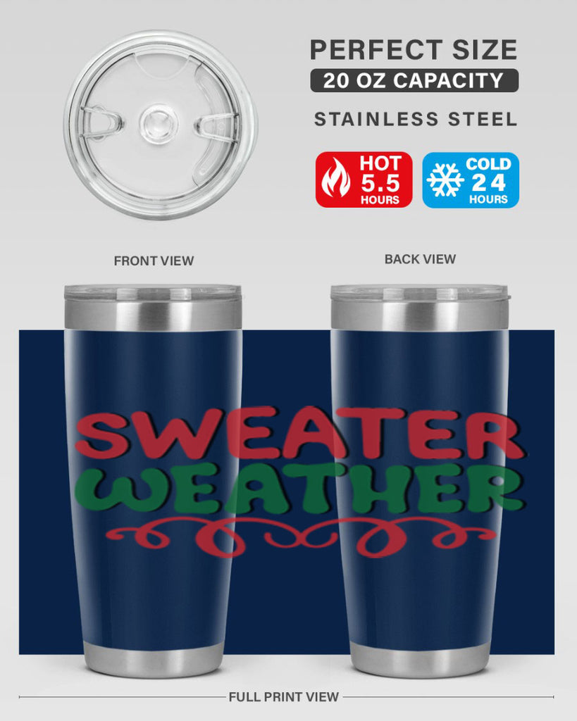 Sweater Weather 399#- winter- Tumbler