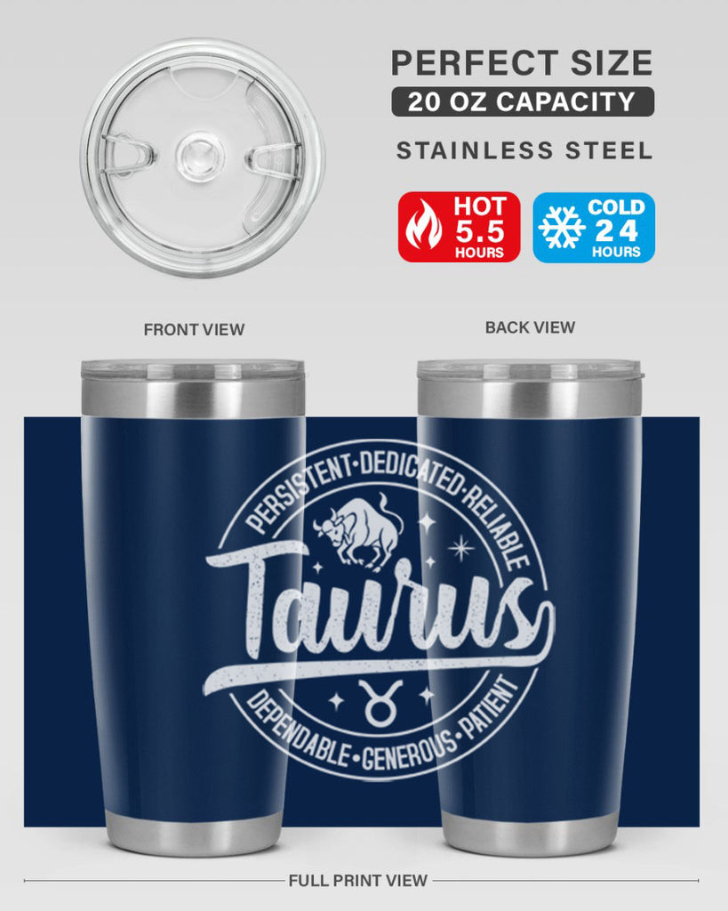 Taurus 495#- zodiac- Tumbler