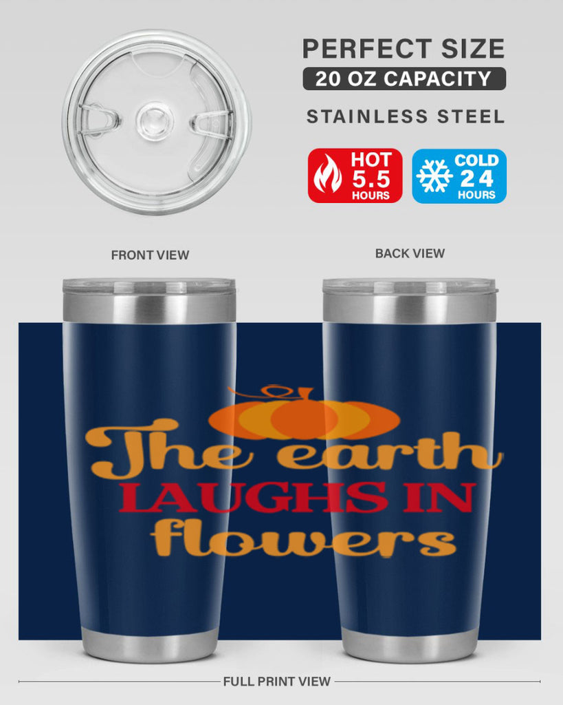 The earth laughs in flowers 538#- spring- Tumbler