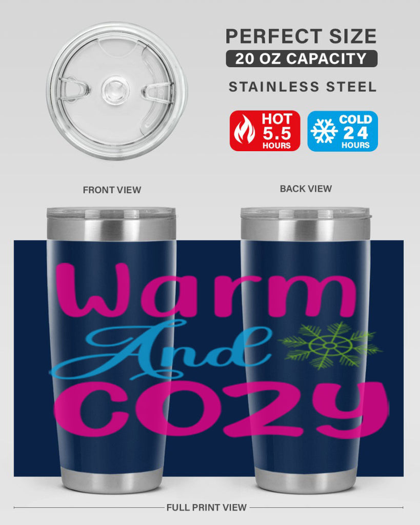 Warm And Cozy 446#- winter- Tumbler
