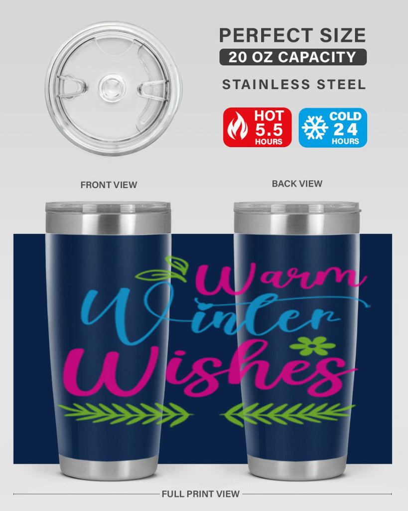 Warm Winter Wishes 450#- winter- Tumbler