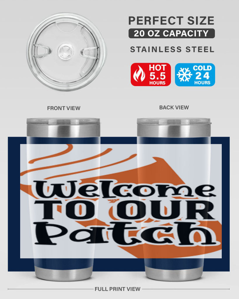 WelcometoOurPatch 642#- fall- Tumbler