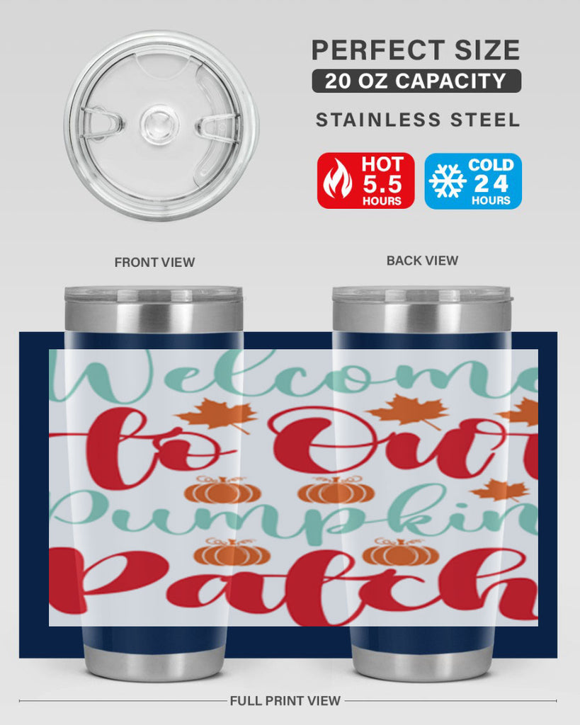 WelcometoOurPumpkinPatch 643#- fall- Tumbler