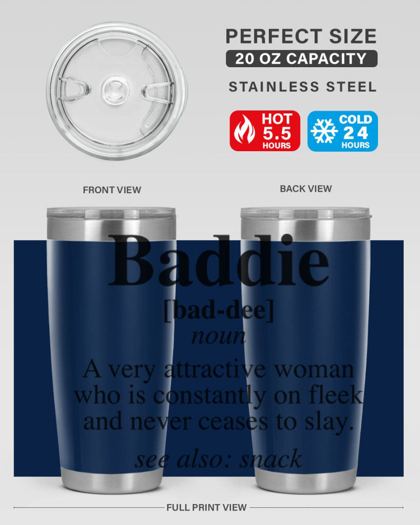baddie definition 270#- black words phrases- Cotton Tank