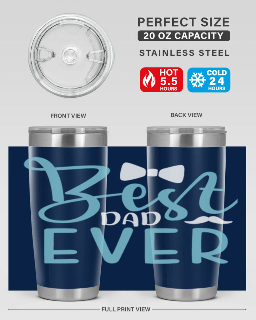best dad ever 109#- fathers day- Tumbler