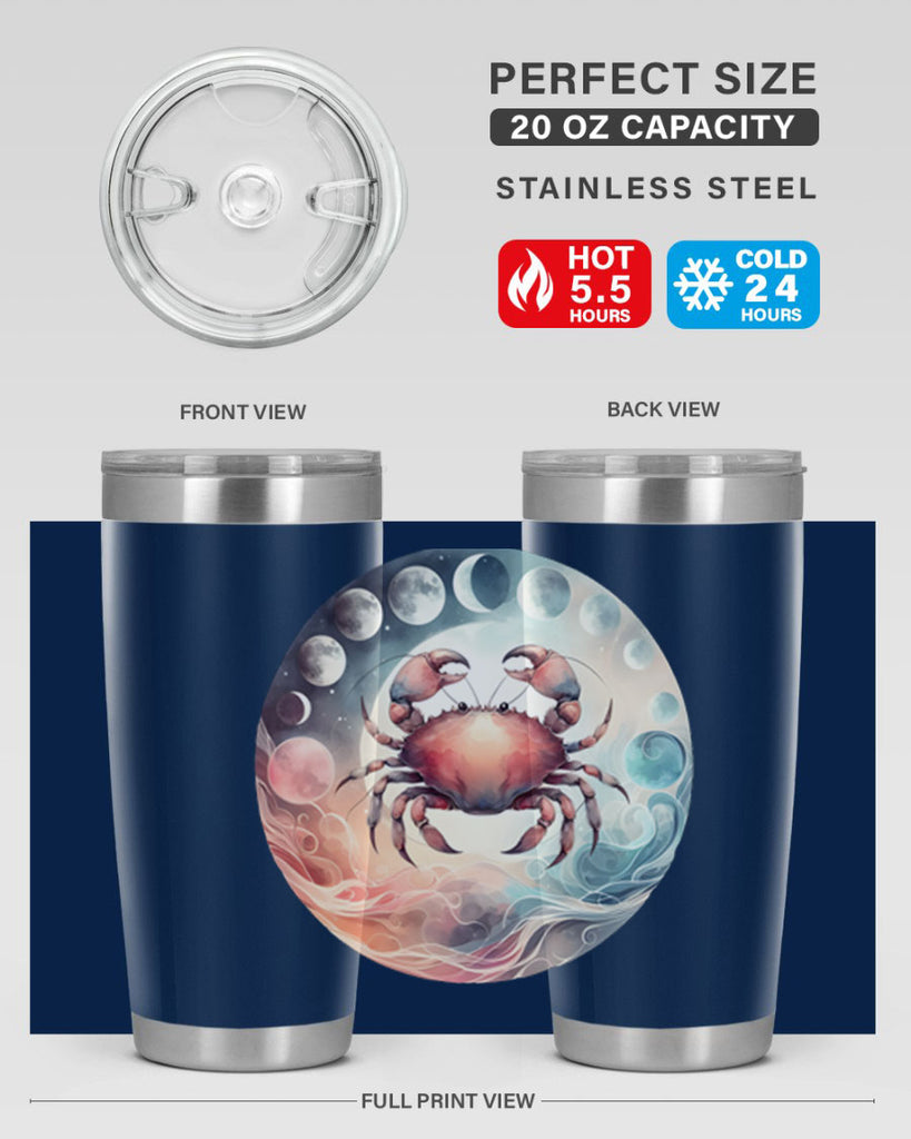 cancer 167#- zodiac- Tumbler
