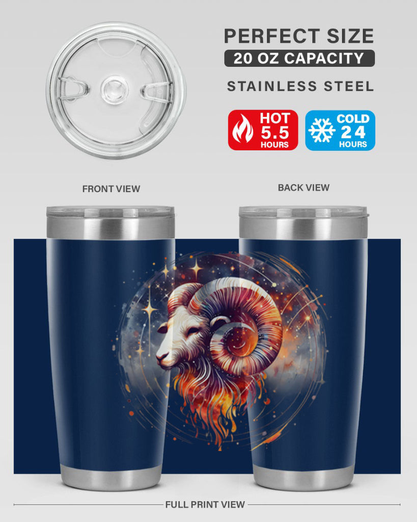 capricorn 214#- zodiac- Tumbler