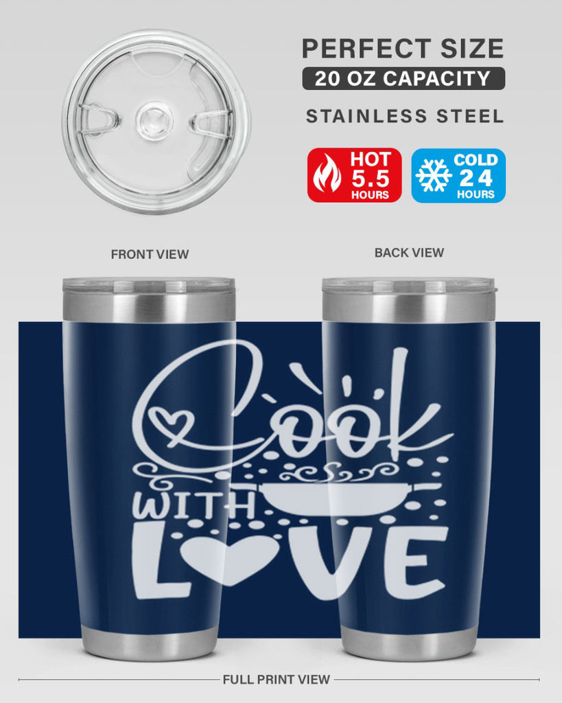 cook with love 44#- kitchen- Tumbler