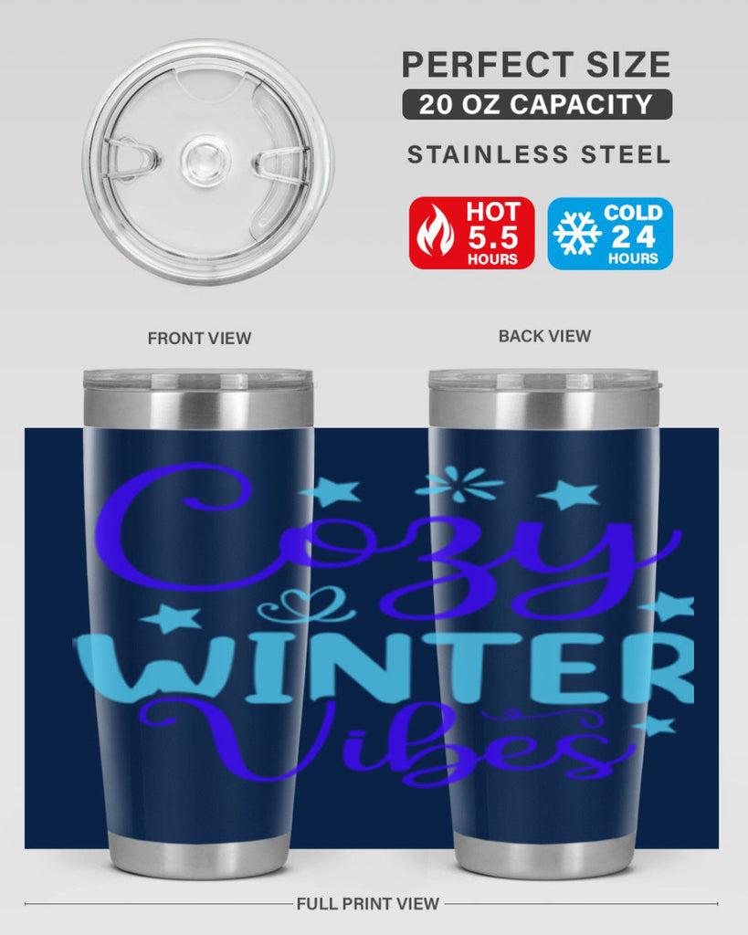cozy winter vibes 66#- winter- Tumbler