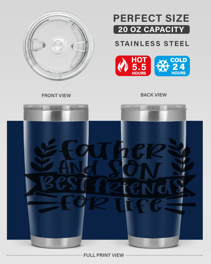 father and son best friends for life 52#- fathers day- Tumbler