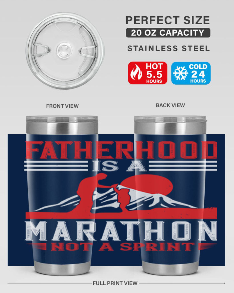fatherhood is a marathon not a sprint 261#- fathers day- Tumbler