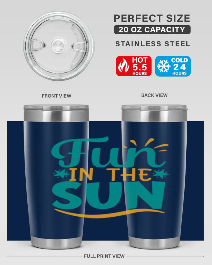 fun in the sun Style 103#- summer- Tumbler