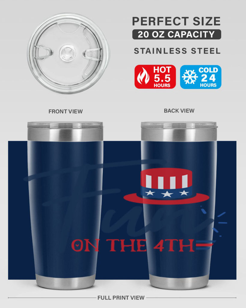 fun on the th Style 18#- Fourt Of July- Tumbler