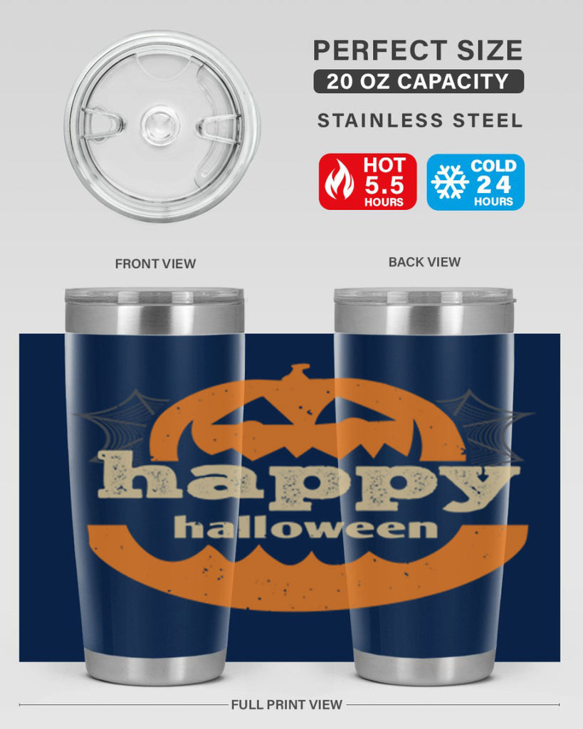 happy halloween 153#- halloween- Tumbler