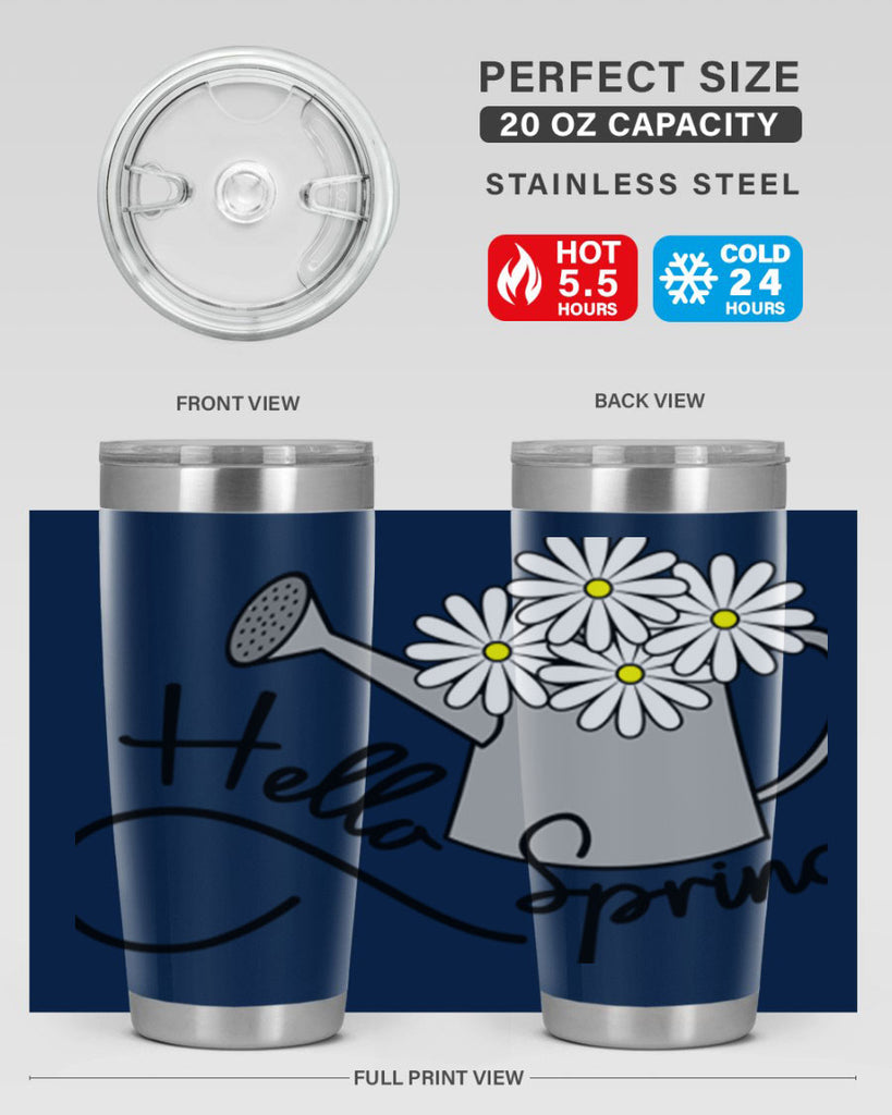 hello spring watering can208#- spring- Tumbler
