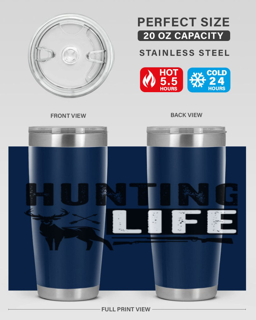 hunting life 22#- hunting- Tumbler