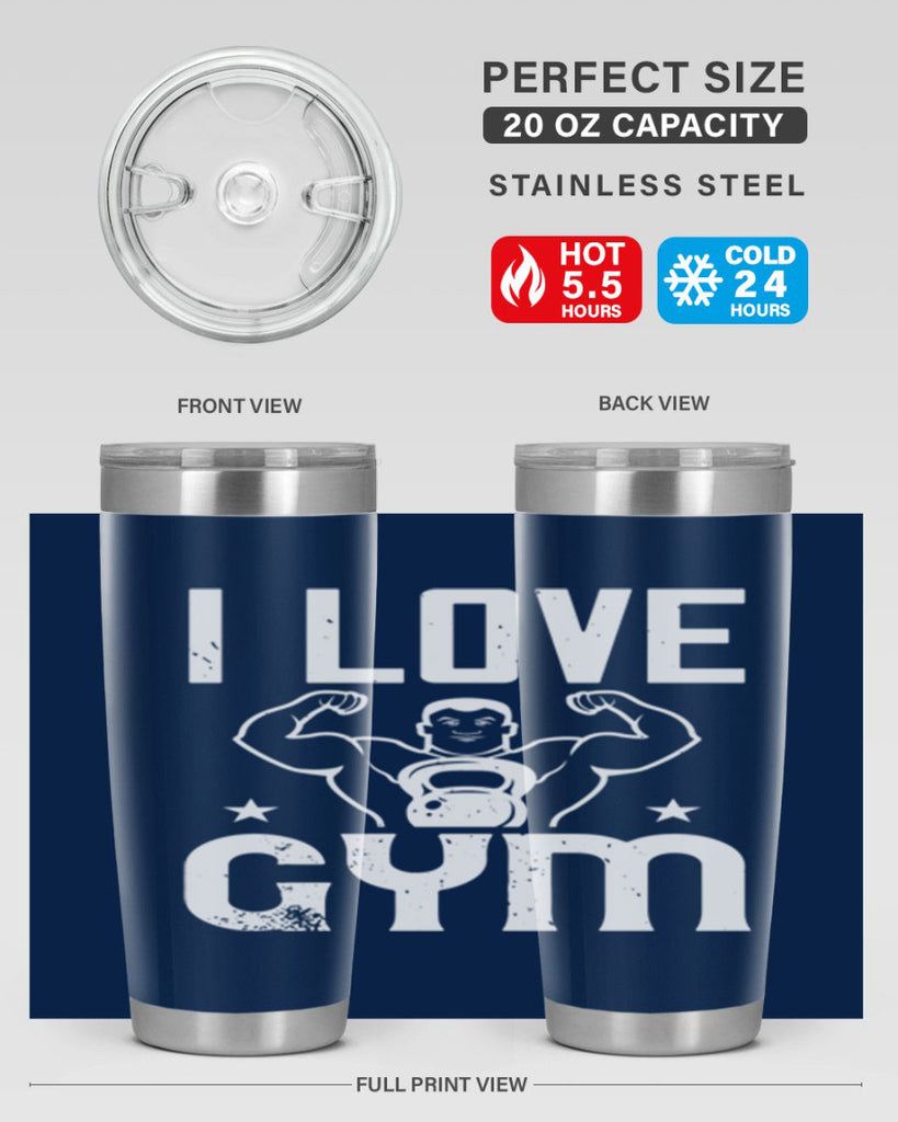 i love gym 88#- gym- Tumbler