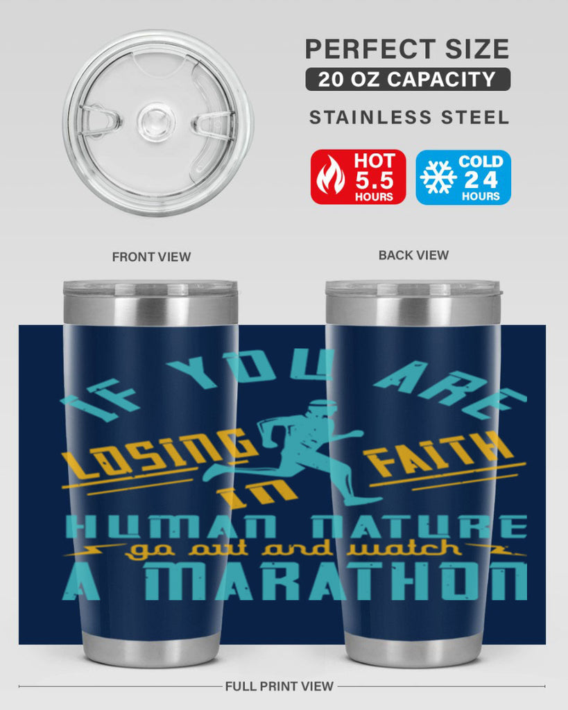 if you are losing faith in human nature go out and watch a marathon 37#- running- Tumbler