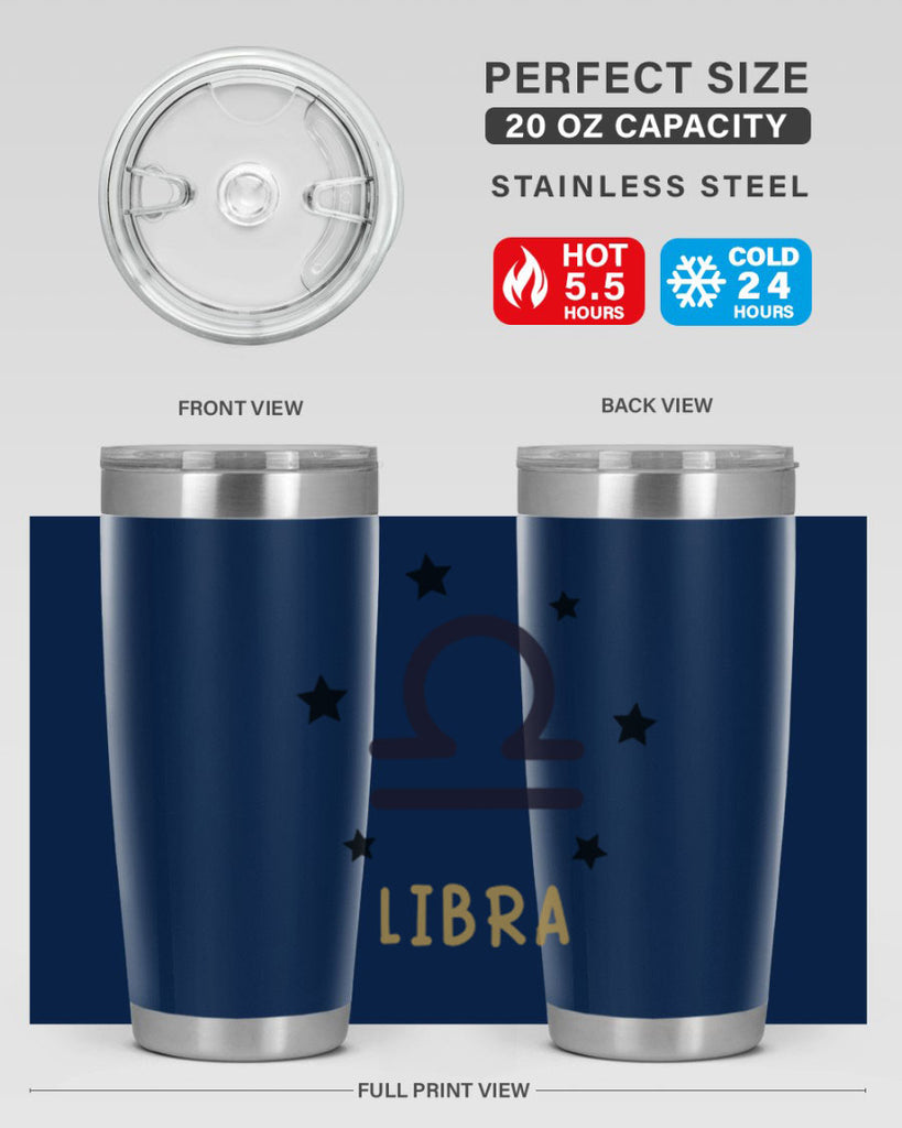 libra 336#- zodiac- Tumbler