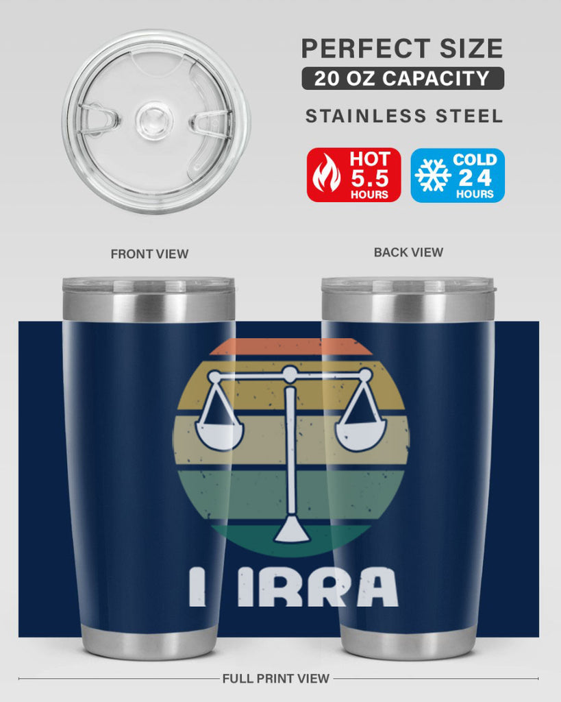 libra 337#- zodiac- Tumbler