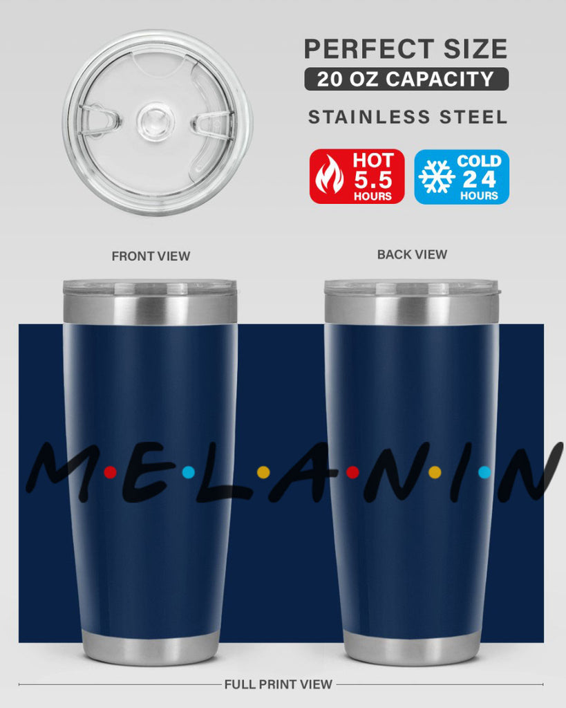 melanin 92#- black words phrases- Cotton Tank