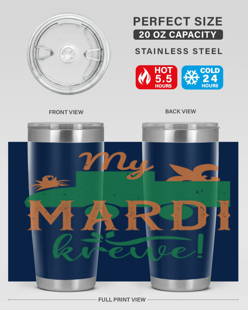 my mardi krewe 43#- mardi gras- Tumbler