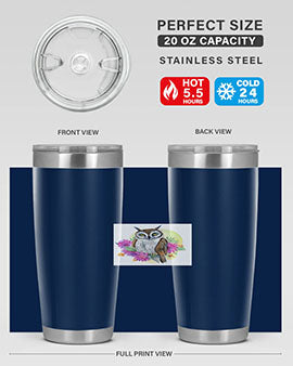 owl 24#- owl- Tumblers