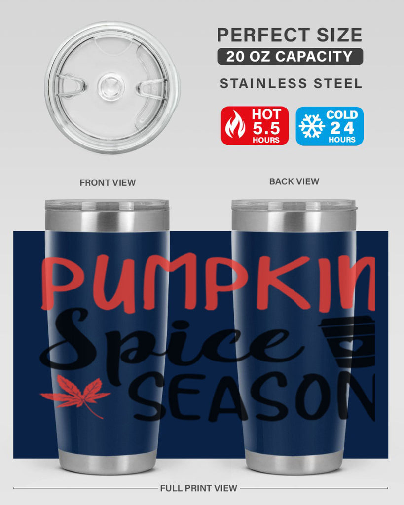 pumpkin spice Season 559#- fall- Tumbler
