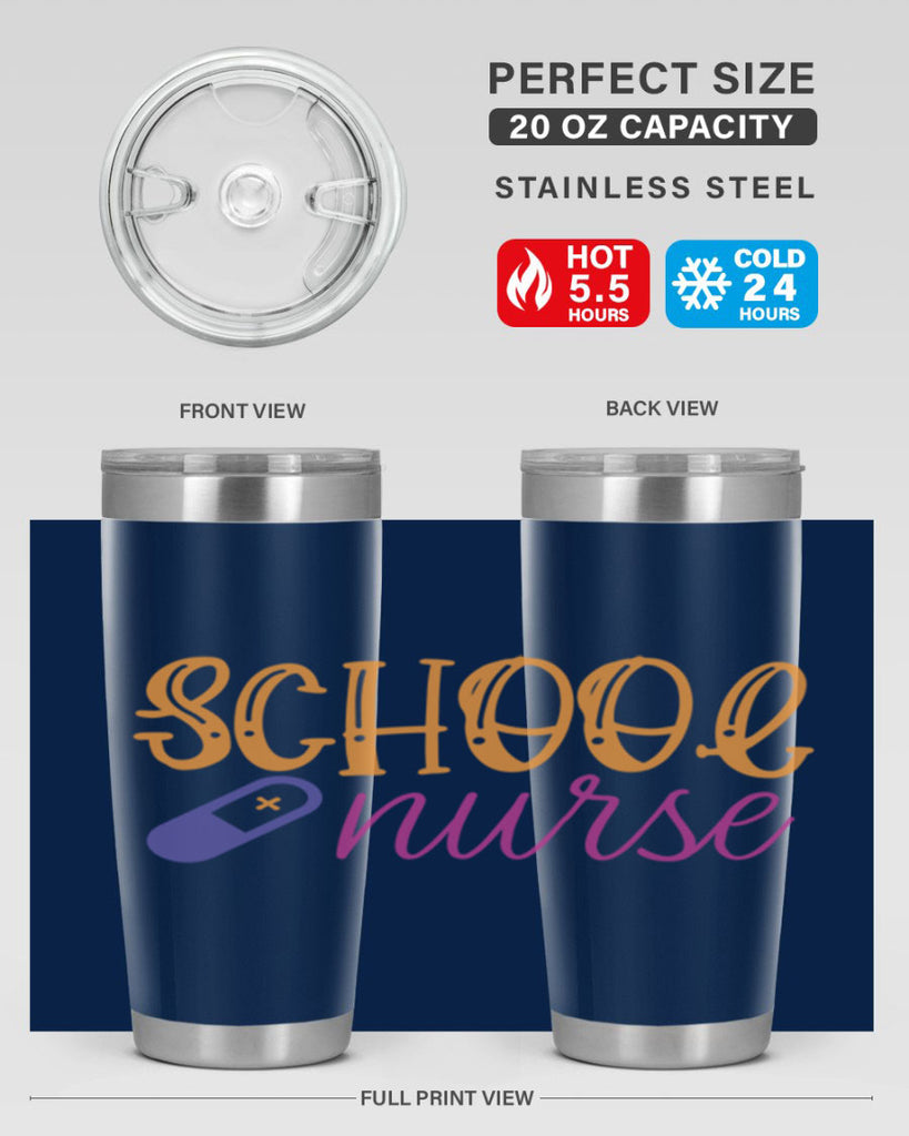school nurse Style Style 48#- nurse- tumbler