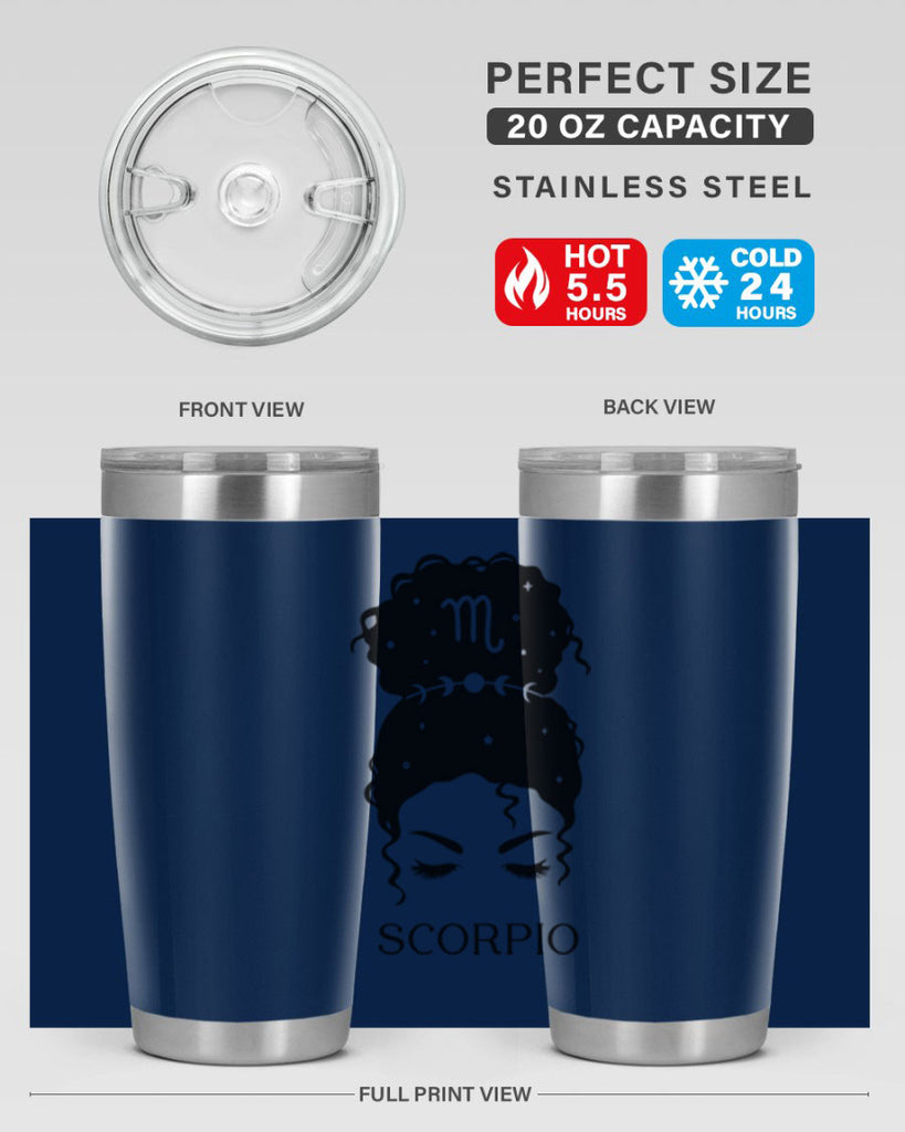 scorpio 453#- zodiac- Tumbler