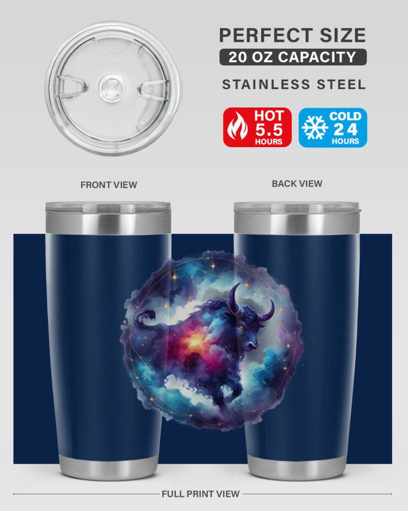 taurus 513#- zodiac- Tumbler