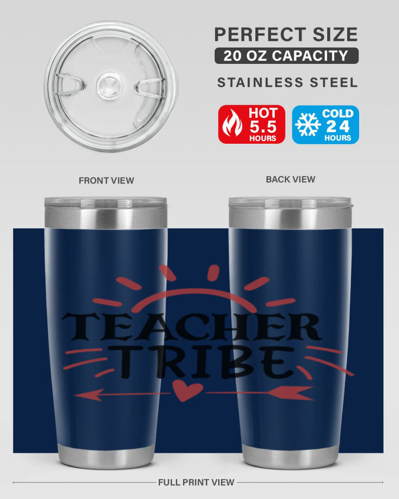 teacher tribe Style 138#- teacher- tumbler