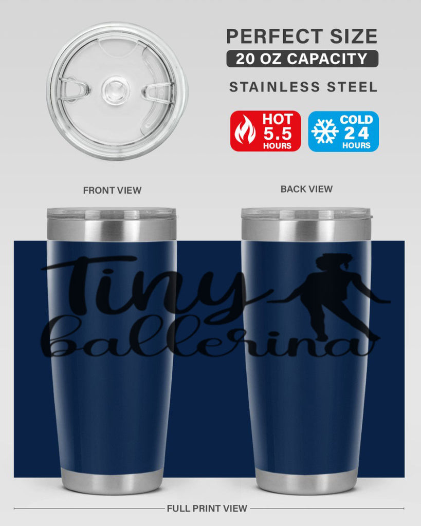 tiny ballerina90#- ballet- Tumbler