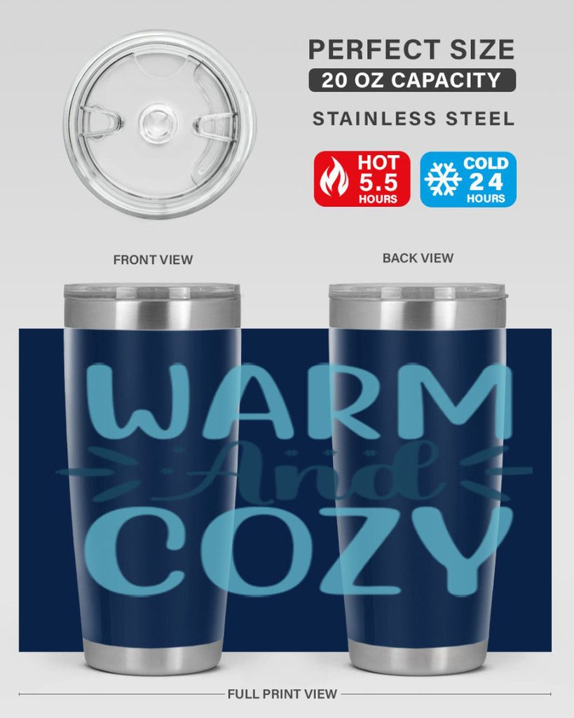 warm and cozy 445#- winter- Tumbler