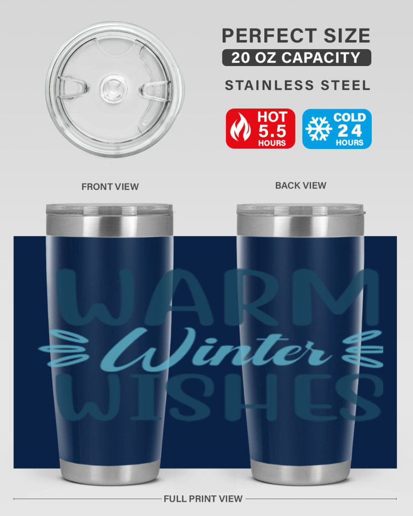 warm winter wishes 456#- winter- Tumbler